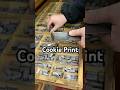 Letterpress printing a photo engraving of a cookie and a cookie jar