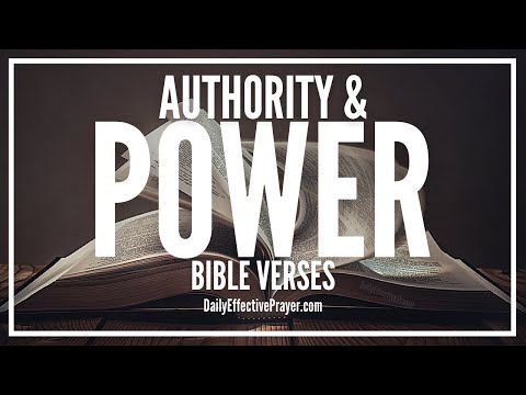 Bible Verses On Authority and Power | Scriptures On Believer's Authority (Audio Bible) Video