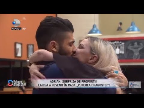 Puterea dragostei(26.03.)-Adrian, surpriza de proportii! Larisa s-a intors! Cum au primit-o baietii?