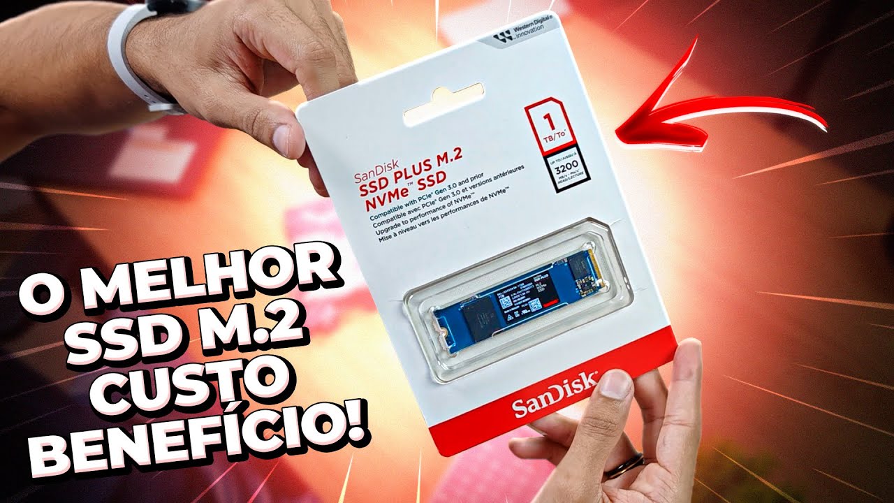 COMPREI O SSD M.2 COM O MELHOR CUSTO-BENEFÍCIO ATUALMENTE! ESTOQUE NO BR, GARANTIA E MARCA TOP!