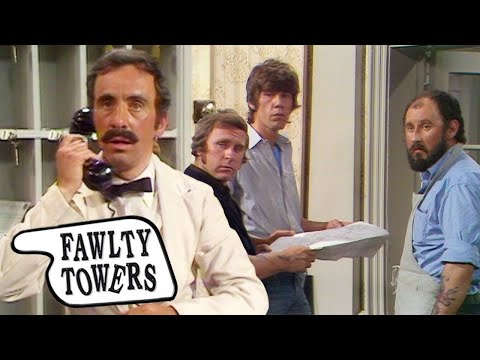 Manuel Mans the Phones (HD & EXTENDED) | Fawlty Towers | BBC Comedy Greats