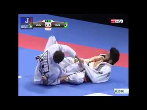 Gabriel Sousa vs Roberto Souza -Final Black Belt 77kg, World Pro Abu Dhabi 2016