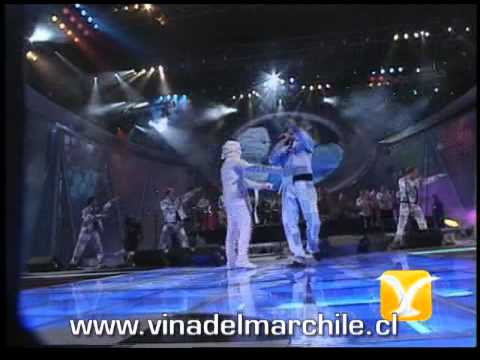 Chocolate, Baila la momia, Festival de Viña 2002