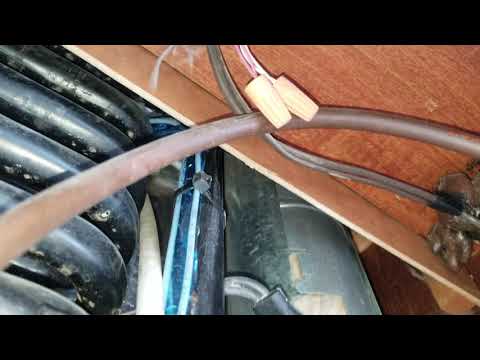 How to hook up a Norcold cold weather kit for an RV refrigerator