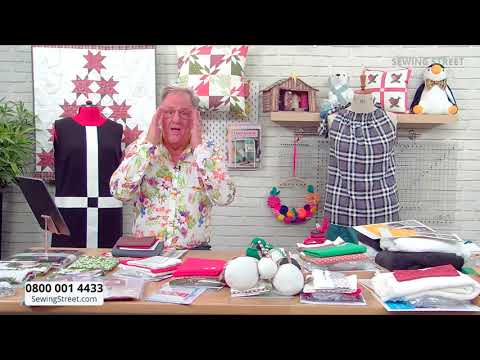 Sewing Street – 07/10/2021 – Rebecca Harrison joins John for Gambit Dress & Selsey Top