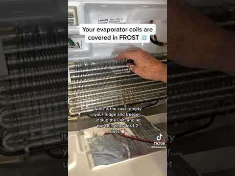 Why Isn’t Your Fridge Cold? Your Evaporator Coils Could Be Covered in Frost | FIX.com