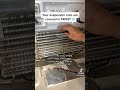 Why Isn’t Your Fridge Cold? Your Evaporator Coils Could Be Covered in Frost | FIX.com