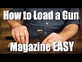 How To Load A Gun Magazine EASY For Beginners