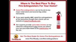 Where To Buy A Fire Extinguisher Online | Home Fire Extingui
