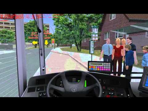 OMSI Joyride #109 - Great Grundorf 2 - Route A1 Airport Ground Transportation Centre - Bauernhof