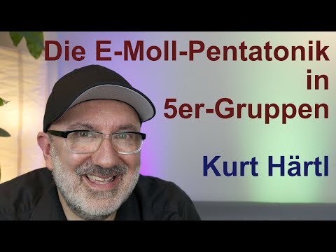 Die E-Moll-Pentatonik in 5er-Gruppen - Kreative Improvisation mit Sequenzen - mit Backing Track