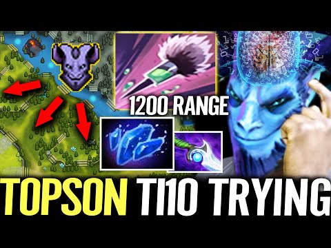 🔥 TOPSON Riki Mid — Sleeping Dart 1200 Cast Range TI10 Trying New Hero 18Kills Dota 2 Pro