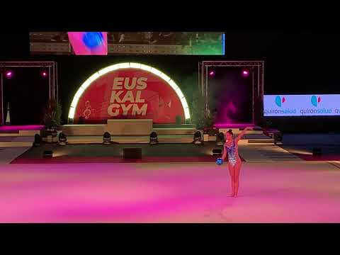 Ekaterina Selezneva Ball Euskalgym Gala 2021