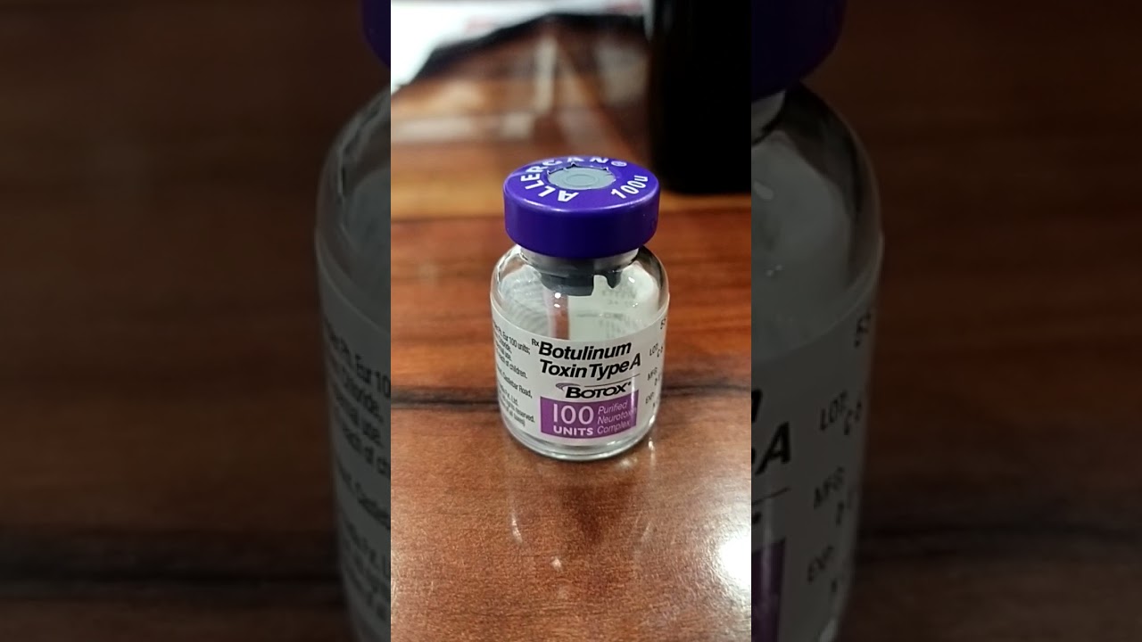 dilution of Botox 100 units