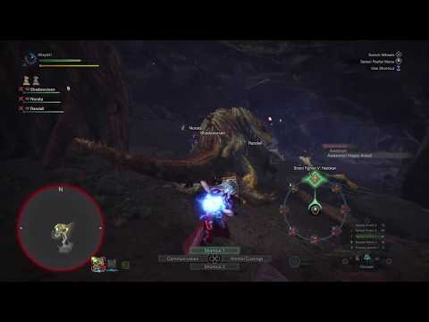 Monster Hunter: World The Vulpine Hunters Squad Hadoken Great Jagras