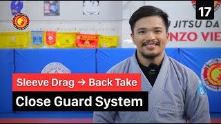 Sleeve Drag - Back Take I Close Guard System I 17
