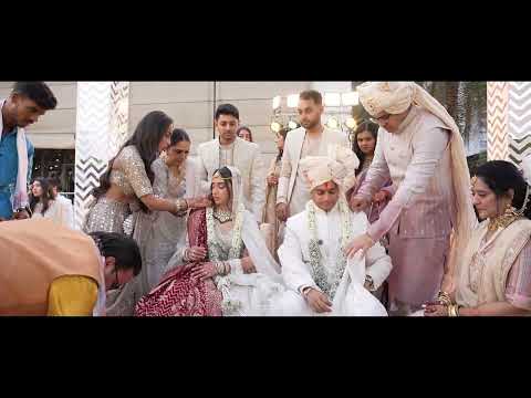 Hitarth & Anushka’s Wedding | Tree of Life Mandap | Aesthetic Sundowner at CANTO, Lower Parel