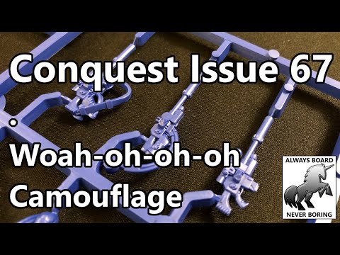Warhammer 40,000: Conquest Issue 67 Review (Hachette Partworks) - Painting Camouflage