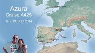 P&O's Azura ~ Western Med Cruise