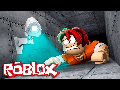 я сбежал из тюрьмы в роблокс!