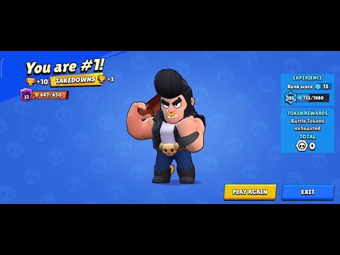 Brawl stars brawler#4 Bull in skull creek showdown+ (difficulty level medium)