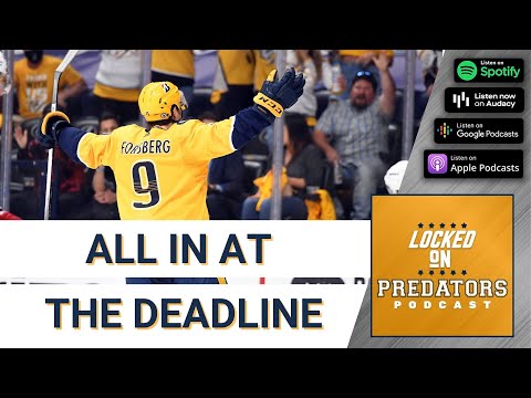 Do the Nashville Predators Need to Go "All In" at the NHL Trade Deadline?