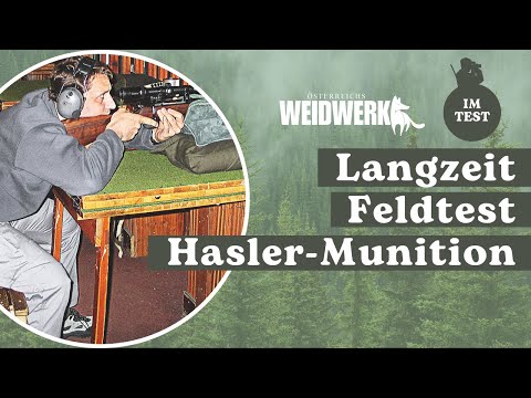 Test: Langzeit-Feldtest mit Hasler-Munition