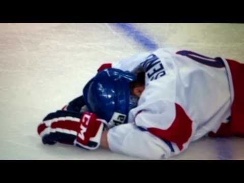 Zack Kassian blindside hit on Petr Senkerik // Canada vs Czech Republic WJHC