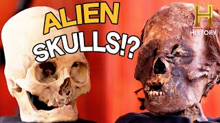 Outrageously Long Skulls Found in Peru (Season 21) | Ancient Aliens