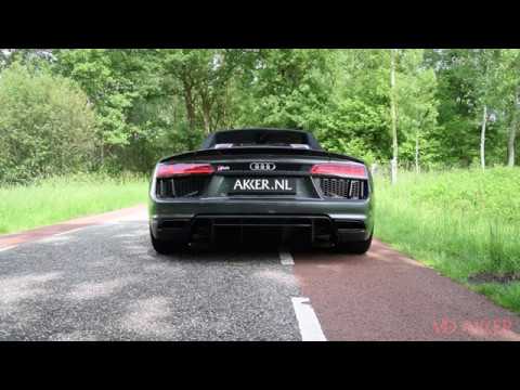 Audi R8 Spyder V10 Plus w/ Loud Capristo Sport Exhaust