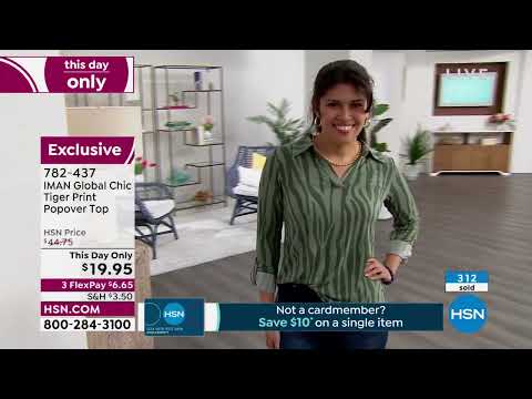 HSN | IMAN Global Chic Summer Fashions 06.11.2022 - 09 PM