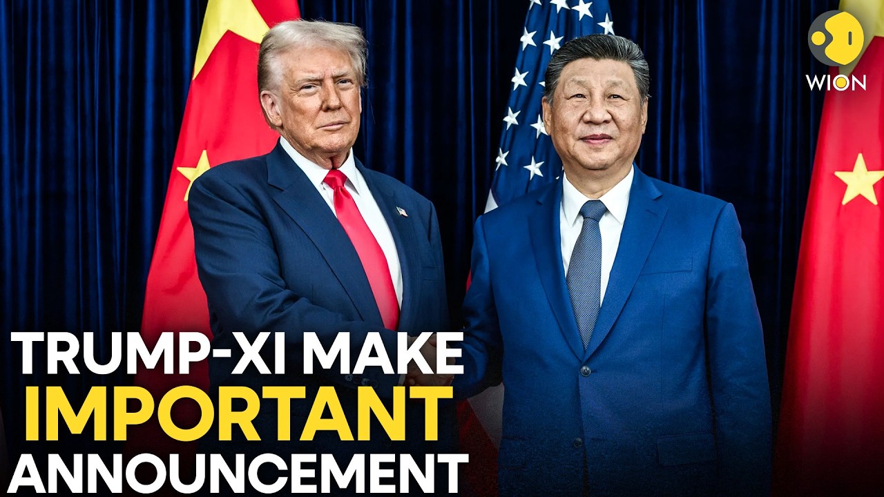 Trump-Xi Meet LIVE: President Donald Trump Makes Important Announcement | WION