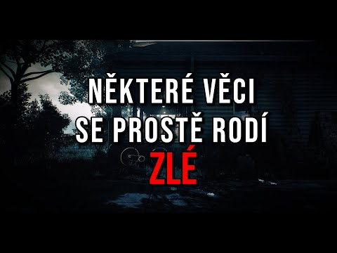 NĚKTERÉ VĚCI SE PROSTĚ RODÍ ZLÉ - Creepypasta / Děsivý příběh