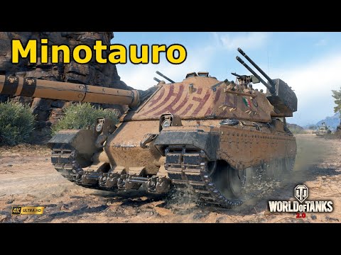 Controcarro 3 Minotauro 9.6 with a 3rd Mark - World of Tanks