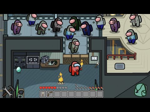 Among Us Minecraft Survival mode with zombie - Animation EP1