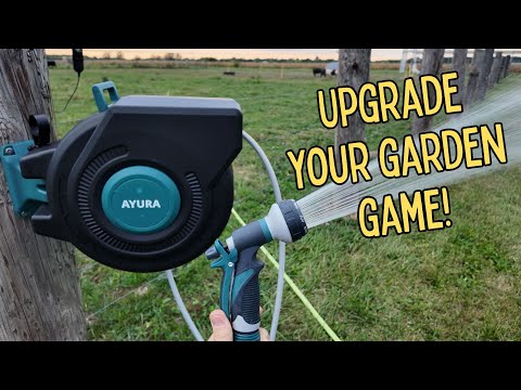 Stop Fighting Your Garden Hose! 🌿 AYURA Retractable Reel Review & Real Test
