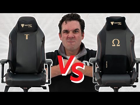 Secret Lab Titan vs. Omega Gaming Chair (Is either WORTH IT?)
