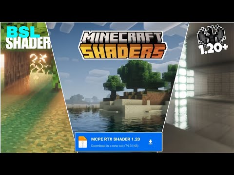 Insane Realistic Shaders in Minecraft PE 1.20! You Won't Believe Your Eyes!