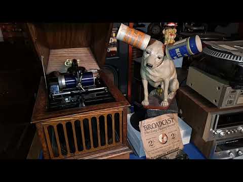 Humming. Fox Trot. Orlando's Orchestra. Edison Blue Amberol Cylinder Record 4245 from 1921.