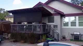 Arbor, Shade, Polygal Roof Cover