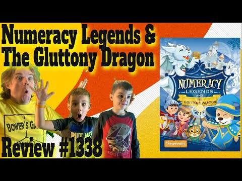 Numeracy Legends and The Gluttony Dragon - Bower's Game Corner #1338