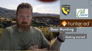 Getting started California hunting, navigating CA Fish & Game websites!