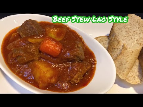 Lao style Beef Stew ( RaGu) EP.236 / ลากูเนื้อแบบลาว