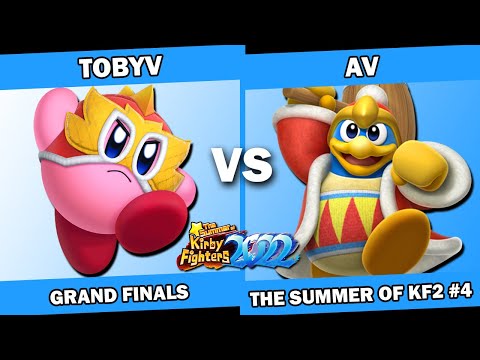 Tobyv (Wrestler) vs AV (Parasol/King Dedede) - Kirby Fighters 2 Tournament - Summer of KF2022 Week 4