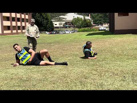 Army PRT Demonstration (Hip Stability drill)