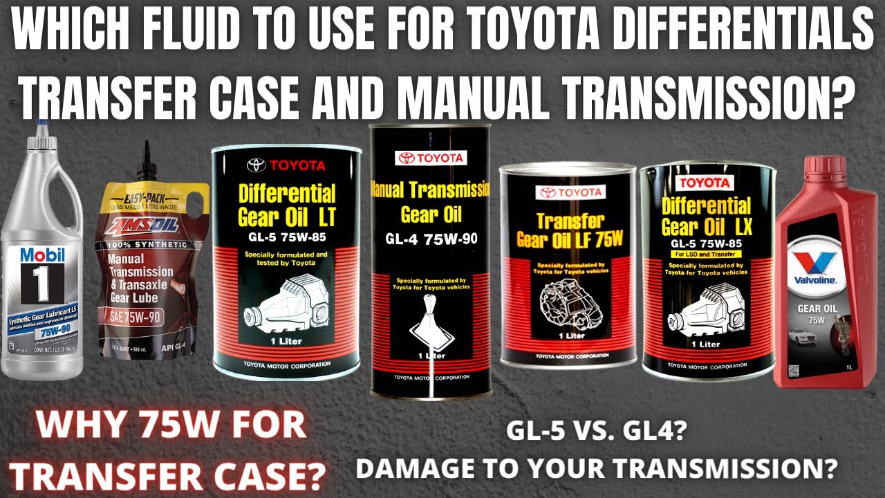 How many liters of transfer case fluid should I use? Tipseri