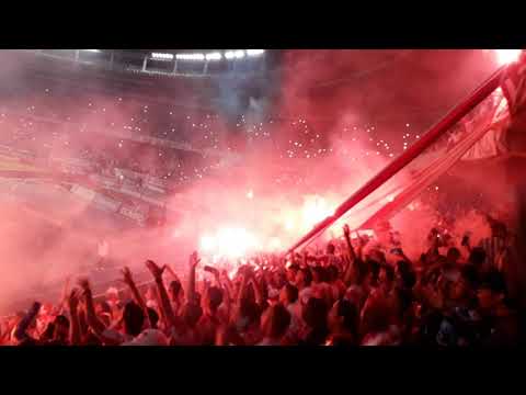 "FIESTA EN LA SUR - LA FINAL | JUNIOR 4-1 MEDELLIN" Barra: Frente Rojiblanco Sur &bull; Club: Junior de Barranquilla