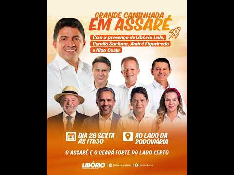 grande caminhada em Assaré CE  28/08/2026