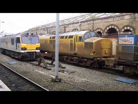 CREWE STATION IN OCTOBER.