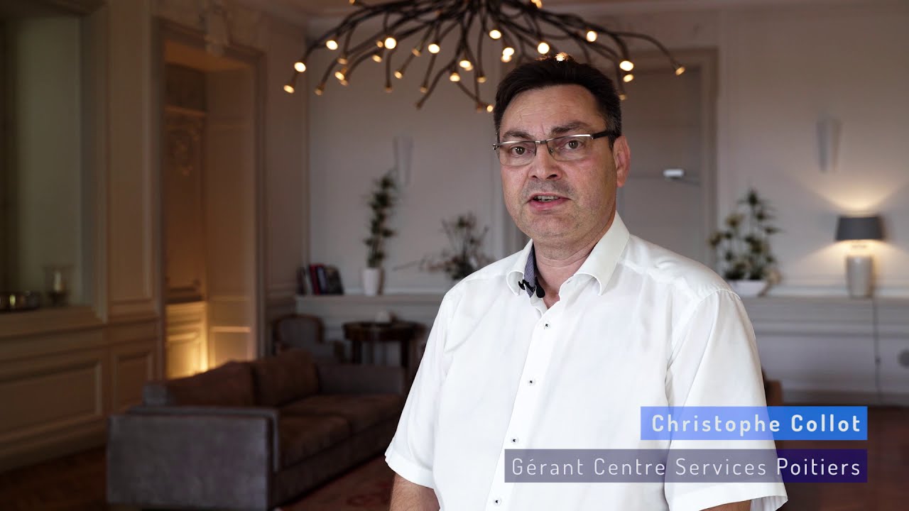Interview de Christophe Collet, franchisé Centres Services à Poitiers